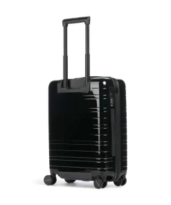 H5 Essential Glossy 4-Rollen Trolley schwarz 55 cm