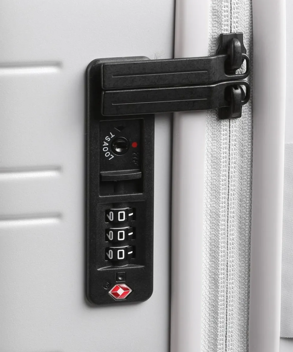 H6 Essential 4-Rollen Trolley hellgrau 64 cm