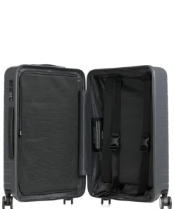 H6 Smart 4-Rollen Trolley dunkelgrau 64 cm