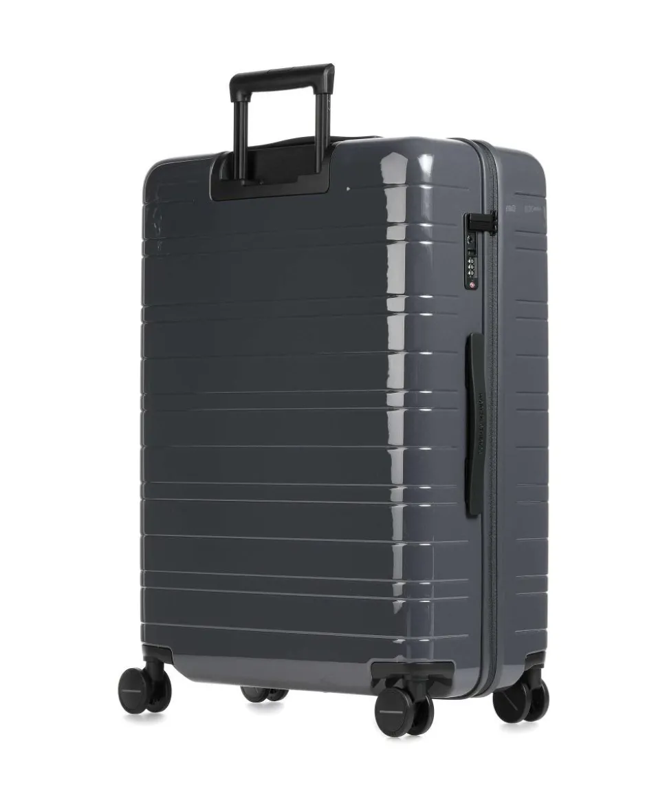 H7 Smart 4-Rollen Trolley dunkelgrau 77 cm