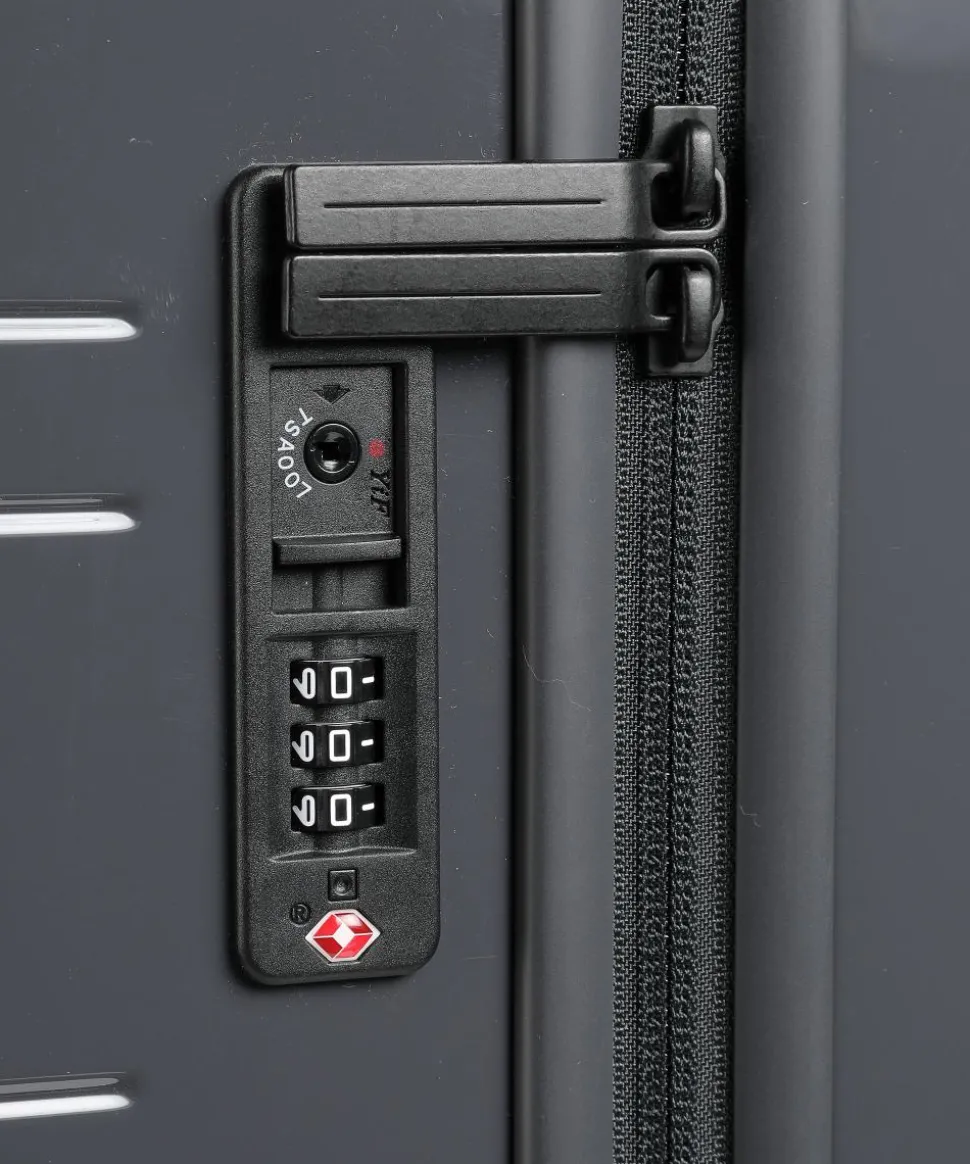 H7 Smart 4-Rollen Trolley dunkelgrau 77 cm