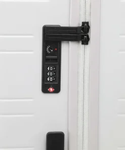 H7 Smart 4-Rollen Trolley hellgrau 77 cm