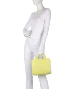 Hadlee Handtasche Lederimitat gelb