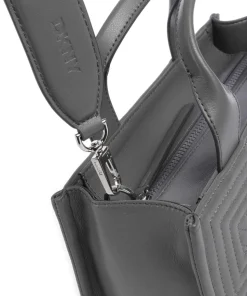 Hadlee Handtasche Lederimitat dunkelgrau