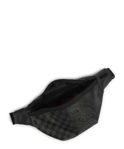 Half Spritz Gürteltasche Lederimitat schwarz/grau