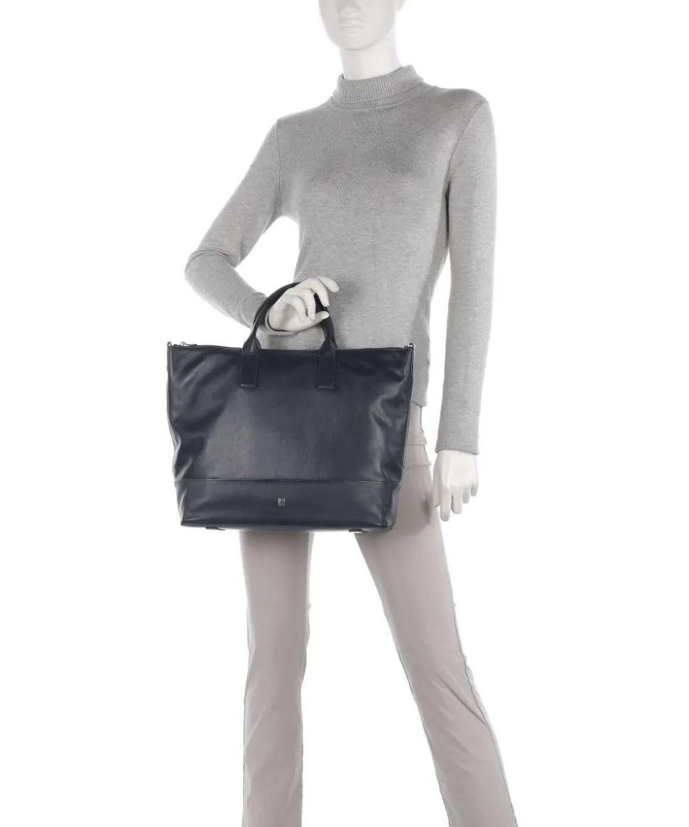 Halmahera Shopper fein genarbtes Kalbsleder navy