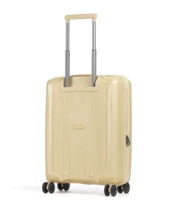 Halo 4-Rollen Trolley gelb 55 cm