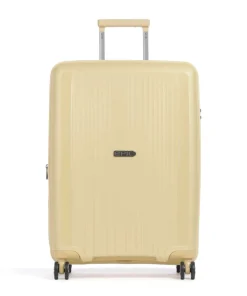 Halo 4-Rollen Trolley gelb 65 cm