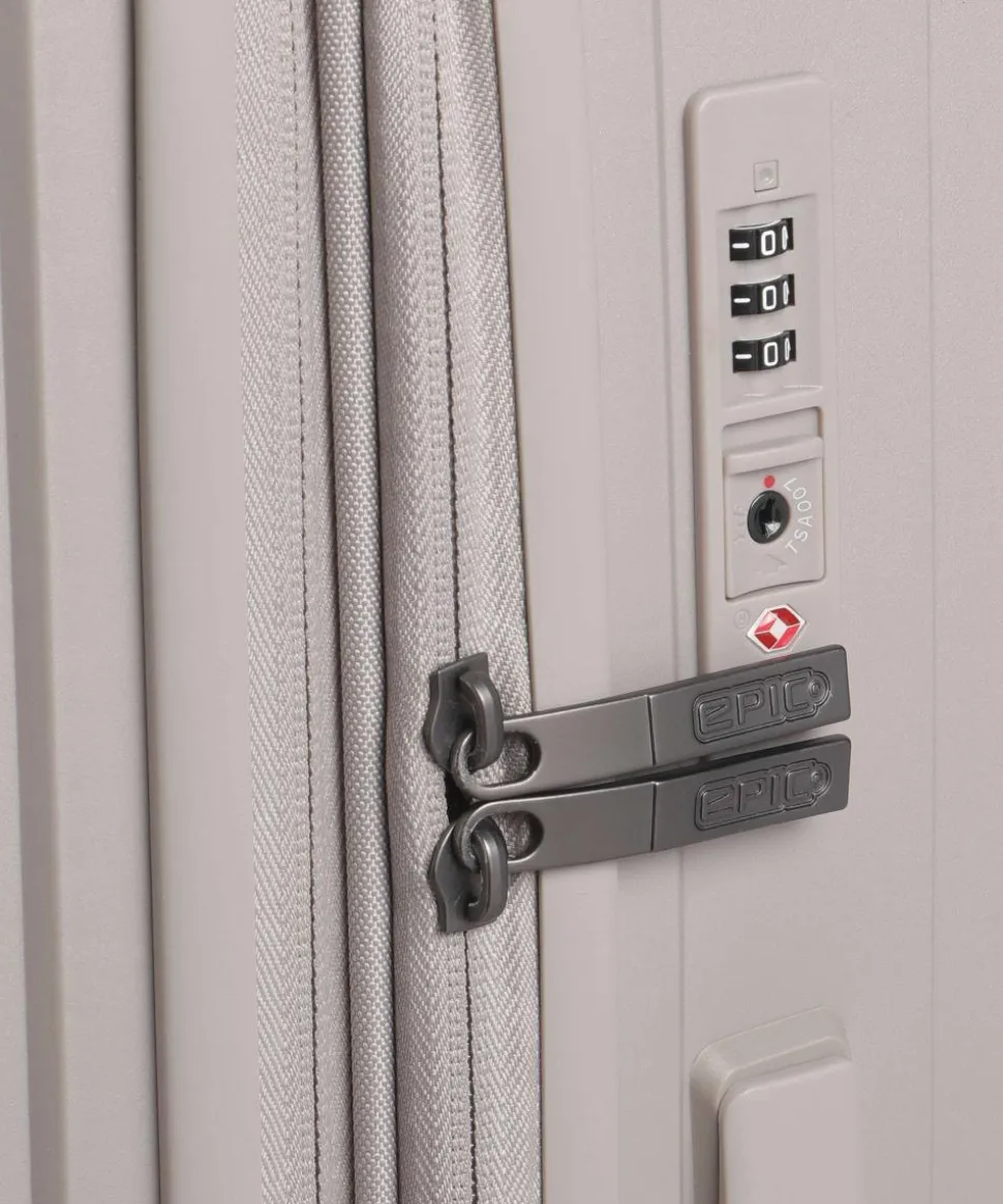 Halo 4-Rollen Trolley grau 65 cm