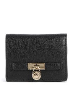 Hamilton Small Geldbörse genarbtes Rindsleder schwarz