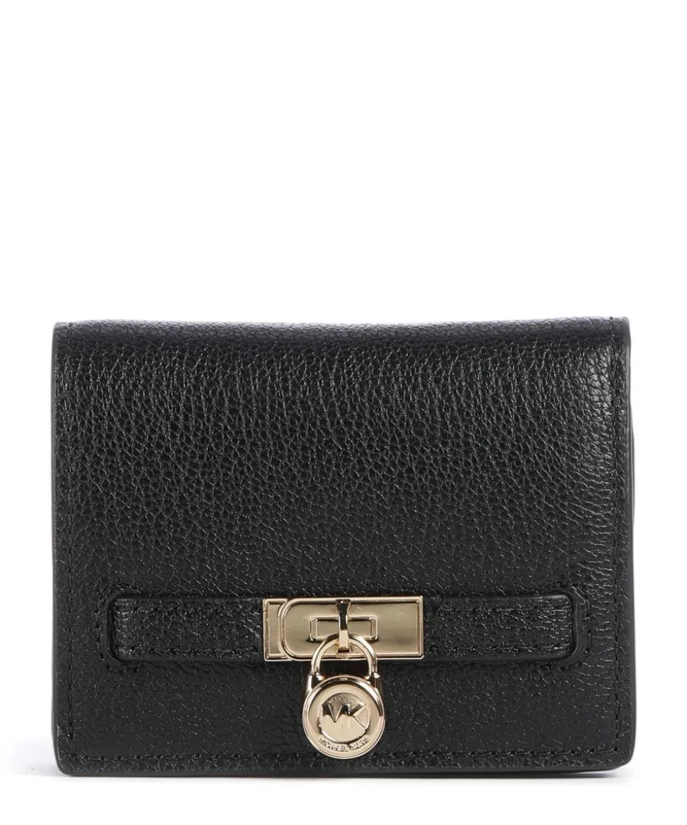 Hamilton Small Geldbörse genarbtes Rindsleder schwarz