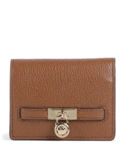 Hamilton Small Geldbörse genarbtes Rindsleder braun