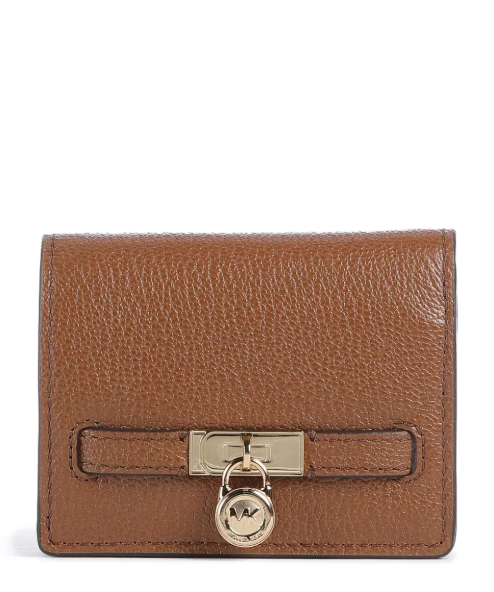 Hamilton Small Geldbörse genarbtes Rindsleder braun