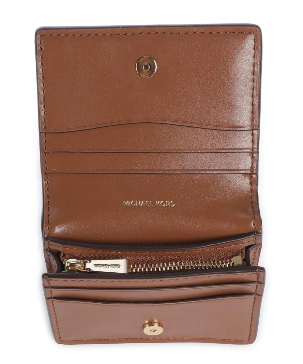 Hamilton Small Geldbörse genarbtes Rindsleder braun