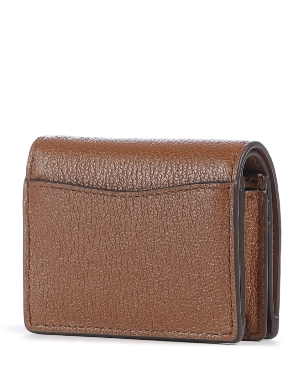 Hamilton Small Geldbörse genarbtes Rindsleder braun