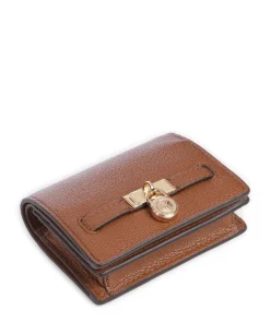 Hamilton Small Geldbörse genarbtes Rindsleder braun