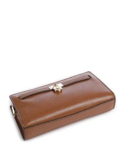 Hamilton XS Umhängetasche genarbtes Rindsleder braun