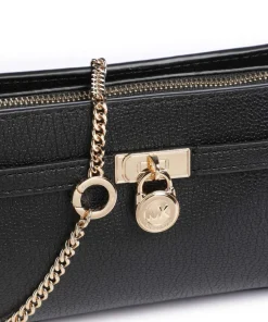 Hamilton XS Umhängetasche genarbtes Rindsleder schwarz