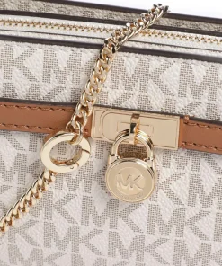 Hamilton XS Umhängetasche Lederimitat creme