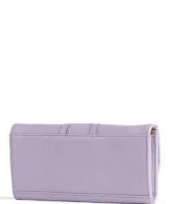 Hana Geldbörse genarbtes Ziegenleder violett