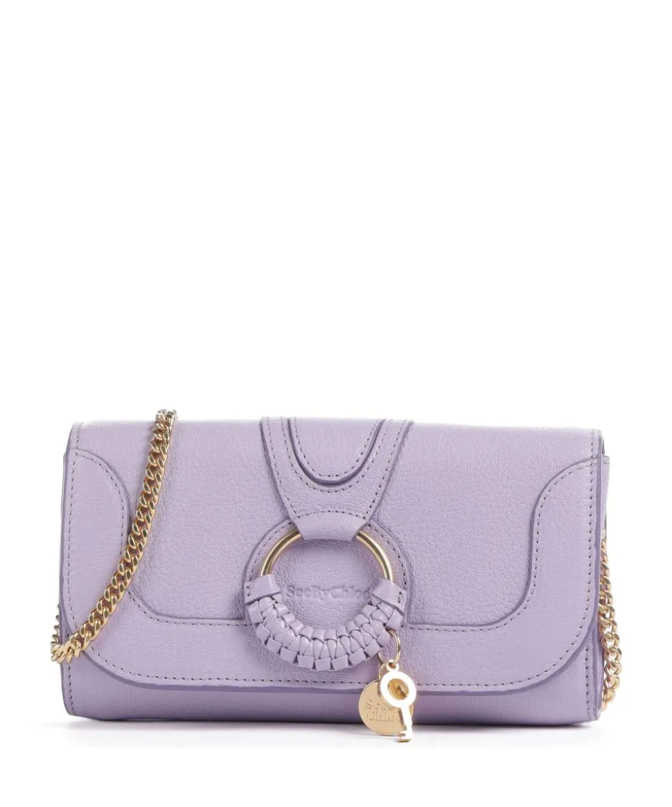 Hana Umhängetasche genarbtes Ziegenleder violett