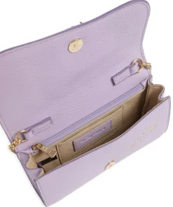 Hana Umhängetasche genarbtes Ziegenleder violett