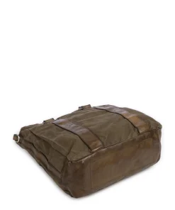 Handtasche Baumwolle khaki