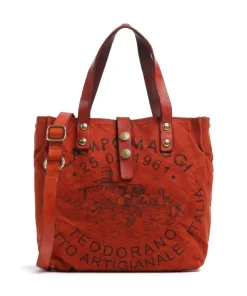 Handtasche Canvas orange