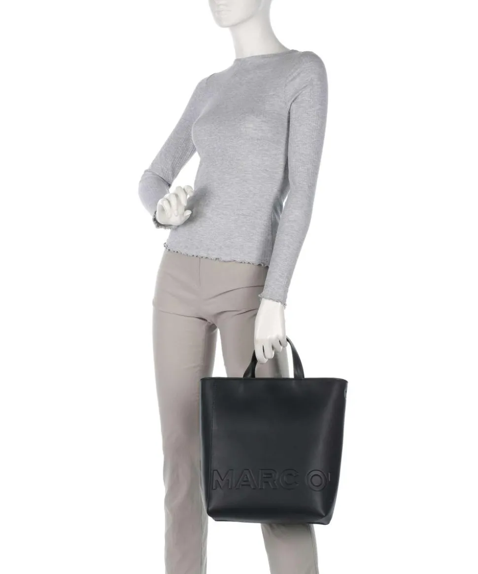 Handtasche Polyurethane schwarz