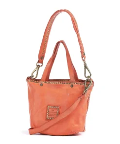 Handtasche Rindsleder orange