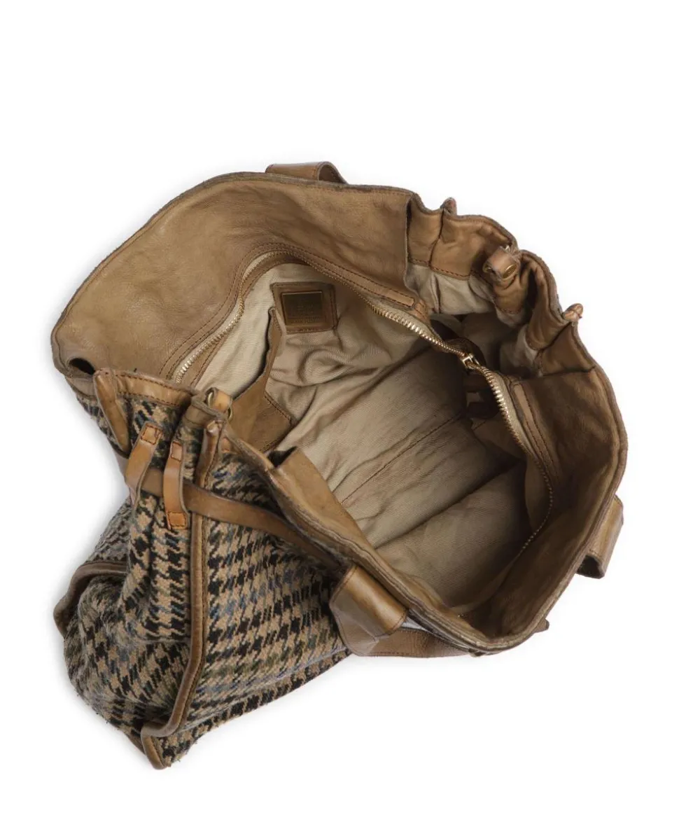 Handtasche Textil olivgrün