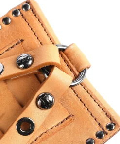 Handytasche genarbtes Rindsleder hellbraun