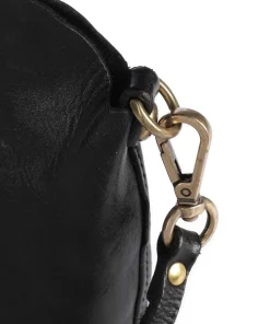 Handytasche genarbtes Rindsleder schwarz