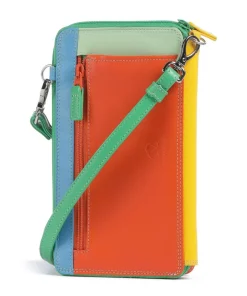 Handytasche Leder mehrfarbig