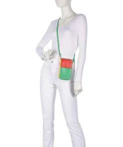 Handytasche Leder mehrfarbig