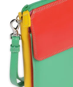 Handytasche Leder mehrfarbig