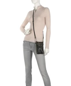 Handytasche Rindsleder schwarz