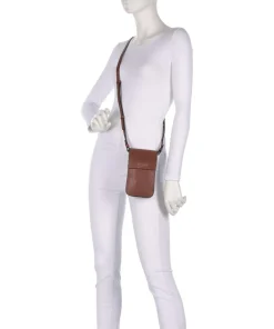 Handytasche Schafsleder braun