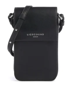 Handytasche Schafsleder schwarz