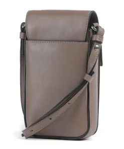 Handytasche Schafsleder taupe