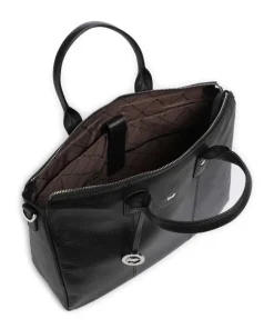 Hanna Aktentasche 14″ genarbtes Rindsleder schwarz