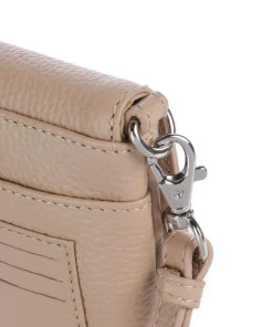 Hanna Handytasche genarbtes Rindsleder beige