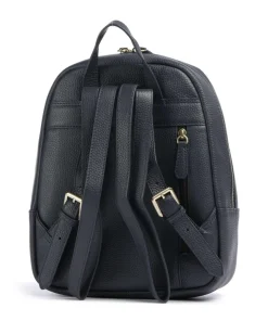 Hanna Rucksack 10″ genarbtes Rindsleder navy