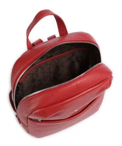 Hanna Rucksack 10″ genarbtes Rindsleder rot