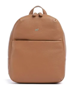 Hanna Rucksack 10″ genarbtes Rindsleder cognac