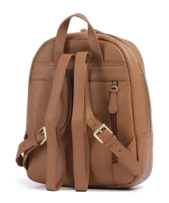 Hanna Rucksack 10″ genarbtes Rindsleder cognac