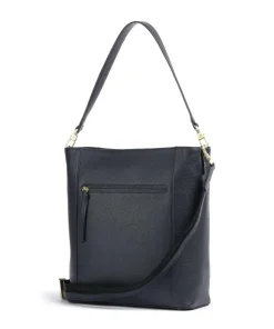 Hanna Shopper 13″ genarbtes Leder navy