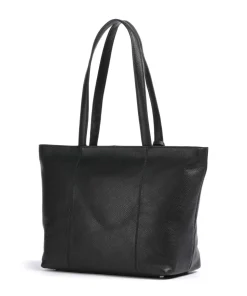 Hanna Shopper genarbtes Rindsleder schwarz