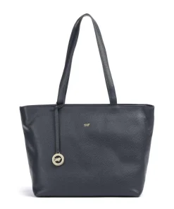 Hanna Shopper genarbtes Rindsleder navy