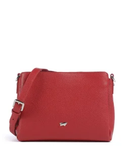 Hanna Umhängetasche genarbtes Rindsleder rot